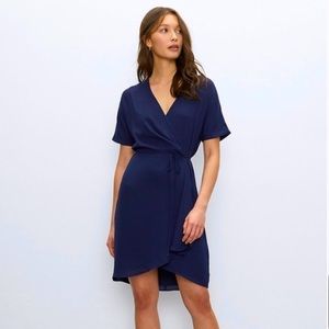 Aritzia Babaton Wallace Wrap Dress
